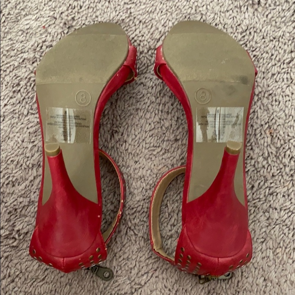 Red Mossimo Target Heels - Picture 3 of 3